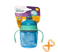 Philips AVENT Gobelet Anti-Déversement Bec En Silicone Avec Poignées Bleu 200 ml