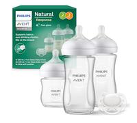 Philips AVENT Natural à Réponse Naturelle SCD878/11 Coffret cadeau nouveau-né en verre