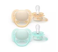 Philips AVENT Sucette SCF091/40 Soft Neutre +0m 2 pièces