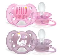 Philips Avent Lot de 2 tétines Ultra Soft 6-18 M - Hello