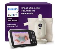 PHILIPS Avent Moniteur vidéo pour bébé avec caméra HD - Surveillance sécurisée sans Wi-FI, Écran 4,5" Image Ultra Nette, Vision Nocturne Infrarouge, confidentialité DEKRA, Longue autonomie, SCD871/26