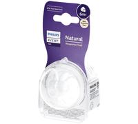 Philips Avent Natural 3.0 Tetine 6m+ T6 Tétine(S) 2 pc(s)