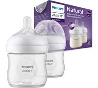 Philips AVENT Natural à Réponse Naturelle SCY900/02 Biberon 125ml - Pack de 2