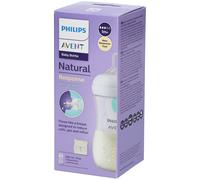 Philips AVENT Natural Response SCY673/82 Biberon valve AirFree 260 ml - tétine 1m+ - 1 pièce