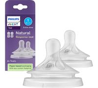 Philips Avent Natural Response Tétine Flow 1 0 Mois Débit Nouveau-Né 2 Pièces (SCY961/02)