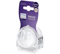 Philips AVENT Natural à Réponse Naturelle SCY965/02 Lot de 2 tétines débit 5 - Extra rapide