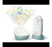 Philips AVENT Écoute-bébé connecté SCD731/26 – Connexion sécurisée, nocturne, projecteur d'étoiles