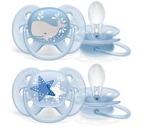 Philips Avent Scf223/03 Sucette Ultra-Douce Transparent
