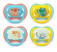 Philips AVENT Sucettes Ultra Air Day et Night – phosphorescentes, orthodontiques 18 mois+, lot de 4