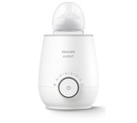 Philips Avent SCF358/00 Chauffe-biberon pour réchauffer rapidement et uniformément le lait et les aliments pour bébé, blanc