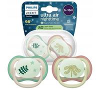 Philips Avent Scf376/31 Tétine Pour Bébé Classique Beige, Vert Et Vert Clair Beige