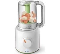 Philips Avent SCF870 - Mixer/Dampfgarer für Säuglingsnahrung - 0.2 Liter - 400 W - weiß/grün