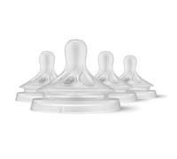 Philips Avent SCY962/04 Lot de 4 tétines Natural Response à débit lent (flux 2)