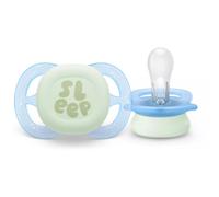Philips Avent Soother Ultra Start Nuit Mix Sucette 0-2 Mois 2 Pièces