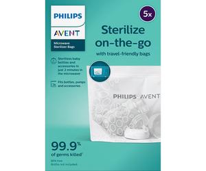Philips Avent Steriliser bags SCF297/05 sachets stérilisants pour four micro-ondes 5 pcs