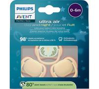 Philips Avent Sucette +0 Mois 3 Pièces