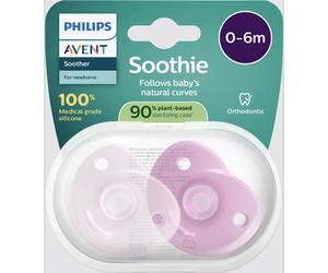 Philips Avent Sucette +0m Soothie Mix 2 Pièces