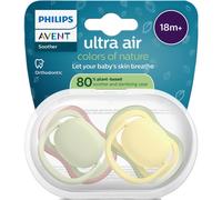 Philips Avent Sucette +18m Air Menthe/Ivoire 2 Pièces