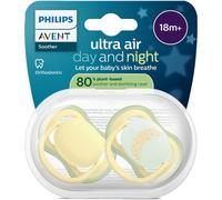 Philips Avent Sucette +18m Air Nuit/Day 2 Pièces