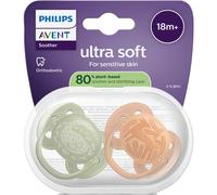 Philips Avent Sucette +18m Soft Motif 2 Pièces