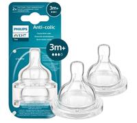 Philips Avent Anti-colic SCY763/02 tétine de biberon anti-colique 3 m+ Medium Flow 2 pcs