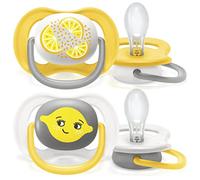 Philips Avent Sucette, Jaune/Gris, 6-18 mois