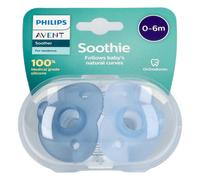 Philips Avent Sucette Soothie SCF099/20 Mixed 0-6 Mois 2 Pièces