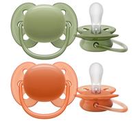 Philips Avent Sucette ultra douce, Très ferme,18+ mois - 2 pièces