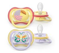 Philips Avent Sucette +0m Air Papillon/Crabe 2 Pièces