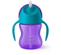 Philips Avent - Tasse à paille flexible violet