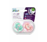 Philips Avent Tétine Dummy Hygienique 0-6m/6-18m 18m+ Capuchon