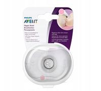 Philips AVENT Tétines moyennes en silicone - 21 mm, 2 pièces (Modèle SCF153/03)