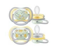 Philips Avent Ultra Air Nighttime Chupete +18m 2uds