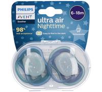 PHILIPS AVENT ultra air Nighttime Sucette 6-18 mois Sucette(S) 2 pc(s)