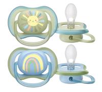 Philips Avent Ultra Air SCF085/58 0-6 m tétine Rainbow Boy 2 pcs