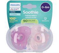 Philips Avent Ultra Air Sucette +0m Soothie girl Sucette(S) 2 pc(s)