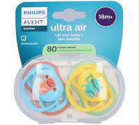 Philips Avent Ultra Air Sucette +18m grenouille/singe Sucette(S) 2 pc(s)