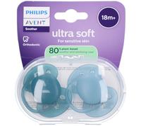 Philips Avent Ultra Air Sucette +18m Soft bleu/vert Sucette(S) 2 pc(s)