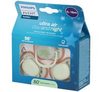 Philips Avent Ultra Air Sucette +6m 3pack Sucette(S) 2 pc(s)