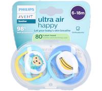 Philips Avent Ultra Air Sucette +6m collection boy Sucette(S) 2 pc(s)