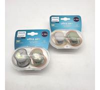Philips Avent ultra air sucettes respirantes pack de 4 sans BPA