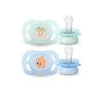 Philips Avent Ultra Start Sucette 0-2M Light Green Blue 2uts