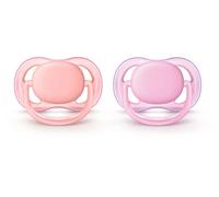 PHILIPS AVENT Ultra sucette air 0-6m fille 2 pcs