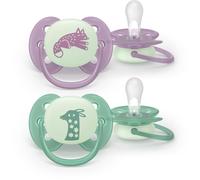 Philips Avent Ultrasoft Night SCF094/04 6-18m tétine Neutral 2 pcs