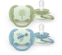 Philips Avent Ultrasoft Night SCF094/05 18+m tétine Neutral 2 pcs