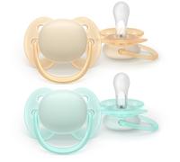 Philips Avent Ultrasoft SCF091/40 0-6 m tétine Neutral 2 pcs
