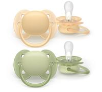 Philips Avent Ultrasoft SCF091/45 6-18 m tétine Neutral 2 pcs
