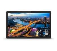 Philips B Line 222B1TFL - Écran LED - 22" (21.5" visualisable) - écran tactile - 1920 x 1080 Full HD (1080p) @ 75 Hz - IPS - 400 cd/m² - 1000:1 - 4 ms - HDMI, DVI-D, VGA, DisplayPort - texture noire T