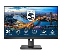 Philips B Line 245B1 - Écran LED - 24" (24" visualisable) - 2560 x 1440 QHD @ 75 Hz - IPS - 250 cd/m² - 1000:1 - 4 ms - HDMI, DVI-D, DisplayPort - haut-parleurs - texture noire