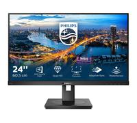 Philips B Line 245B1 - Écran LED - 24" - 2560 x 1440 QHD @ 75 Hz - IPS - 250 cd/m² - 1000:1 - 4 ms - HDMI, DVI-D, DisplayPort - haut-parleurs - texture noire